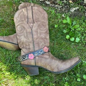 Durango cowboy boots cowgirl Crush size 9